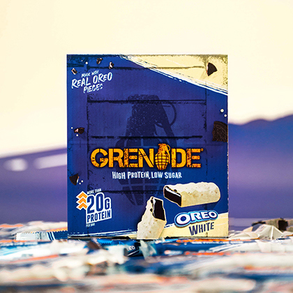 Grenade White Chocolate Oreo Bar