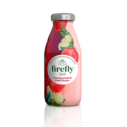 Firefly Pomegranate & Elderflower Glass 