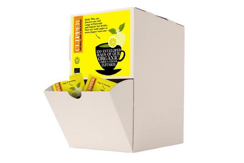 Clipper Organic Infused Lemon Ginger Envelope Tea