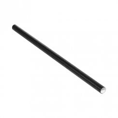 Black Paper Cocktail Straw - 145mm x 6mm