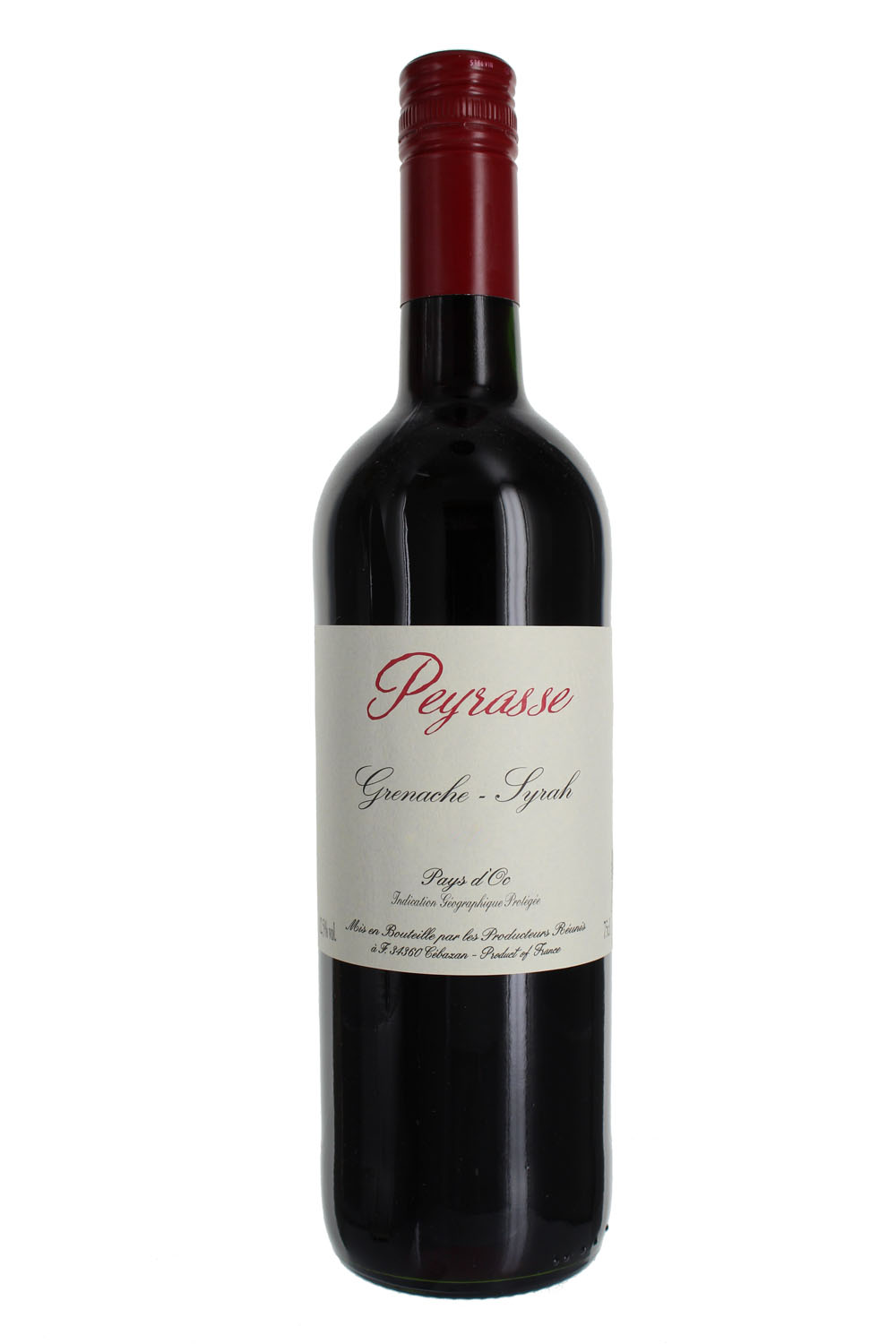 2017 Peyrasse Grenache Syrah, IGP Pays d'Oc, France (Case)
