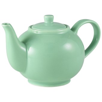Green Royal Genware Porcelain Teapot - 450ml