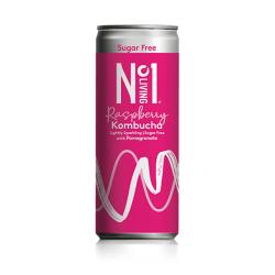 No.1 Living Raspberry and Pomegranate Kombucha Can