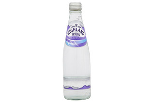 Highland Spring Still Spring Water glass 24x330ml