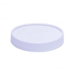 White Lid for 8-12oz Soup Containers