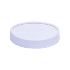 White Lid for 8-12oz Soup Containers 