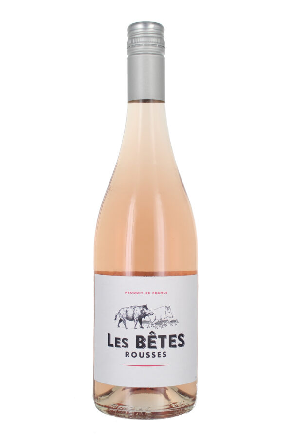 2021 Les Betes Rousses Cinsault Rosé, IGP Pays d'Herault, France (Case)