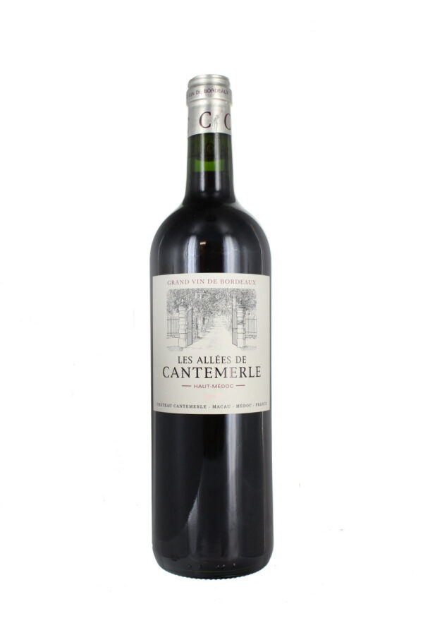 2015 Les Allees de Cantemerle, 2nd Wine of Chateau Cantemerle, Haut Médoc, Bordeaux, France (case)