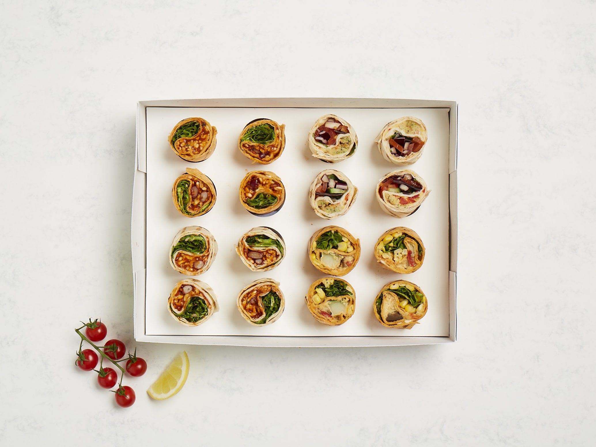 Vegetarian Wrap Platter