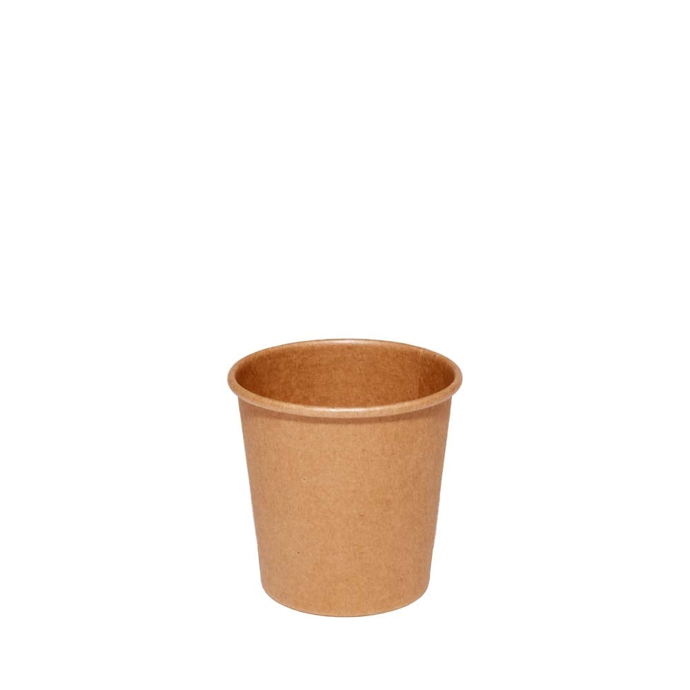 4oz Brown Paper Cup - Single Wall