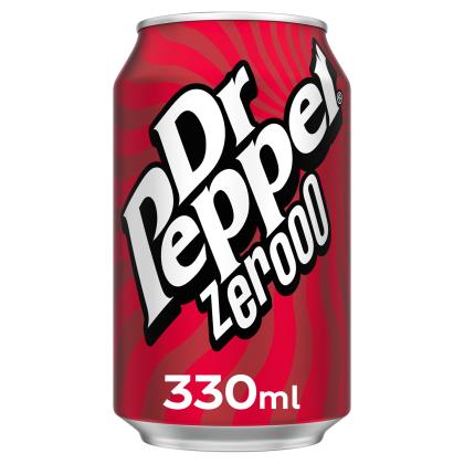 Dr Pepper Zero Can 