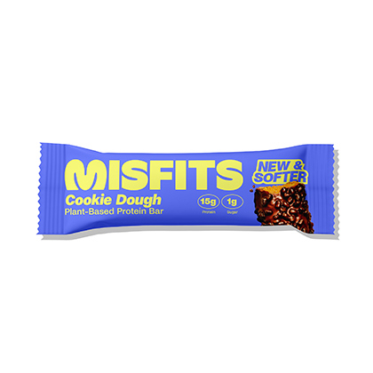 Misfits Plant Based Cookie Dough Protein Bar 