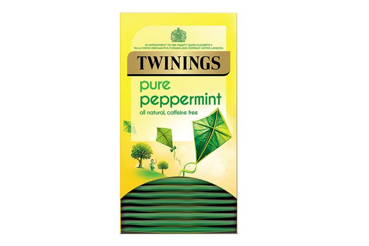 Twinings Pure Peppermint Envelope Tagged Teabags