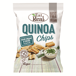 Eat Real Quinoa Crisps Sour Cream & Chive