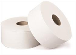 Jumbo Toilet Roll White 2Ply