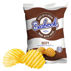 Seabrook Beefy Crinkle Cut Crisps