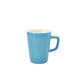 Blue Royal Genware Porcelain Latte Mug - 340ml