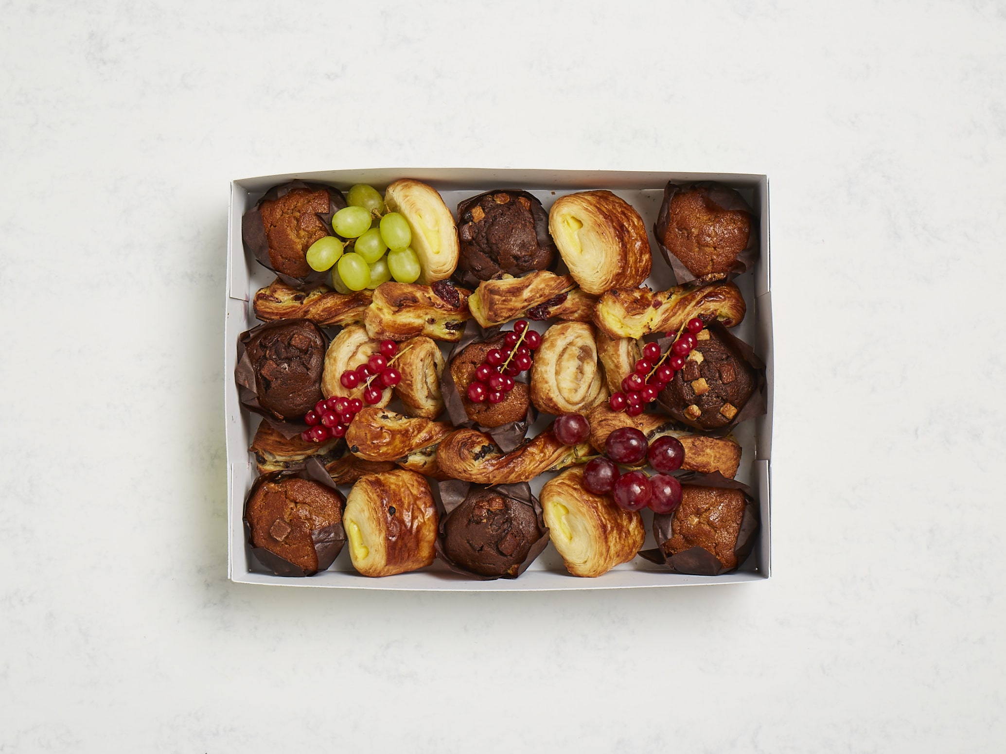 Freshly Baked Muffin & Pastry Platter