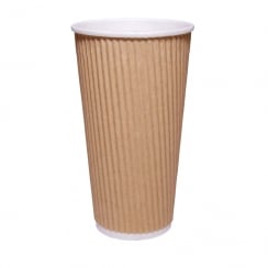 20oz Brown Ripple Cup