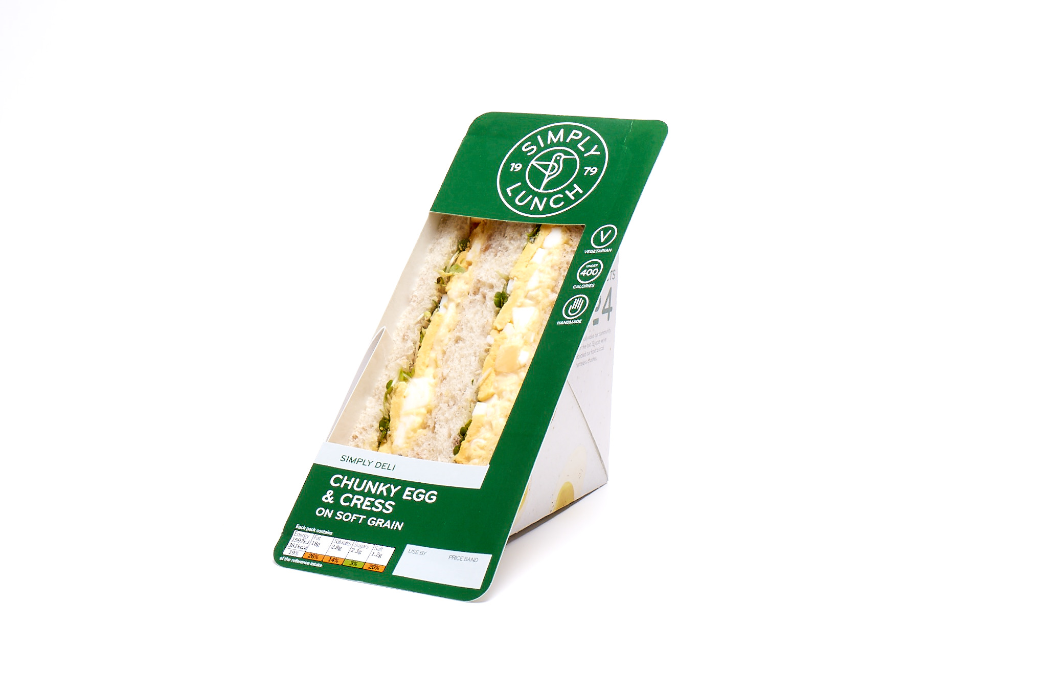 Chunky Egg & Cress on Granary V 