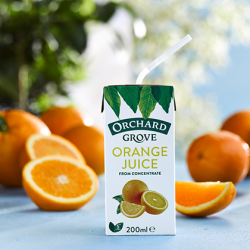 Orchard Grove Orange Juice Cartons