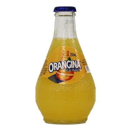 Orangina Bulby Glass