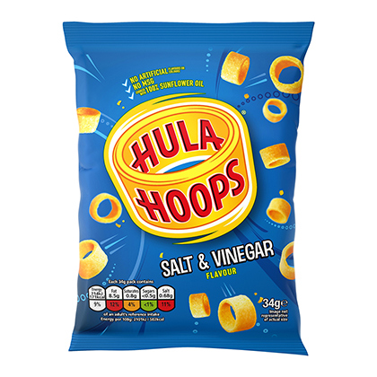 Hula Hoops Salt & Vinegar Crisps