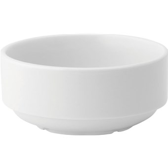 Utopia Pure White Stacking Soup Bowl