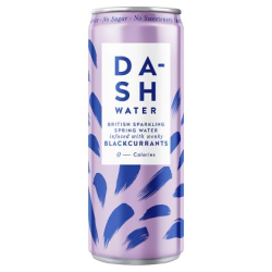 DASH Sparkling Blackcurrent Drink Can 