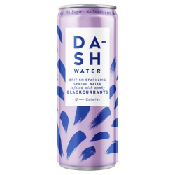 DASH Sparkling Blackcurrent Drink Can