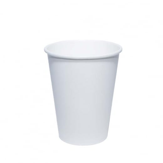 12oz White Paper Cup - Single Wall