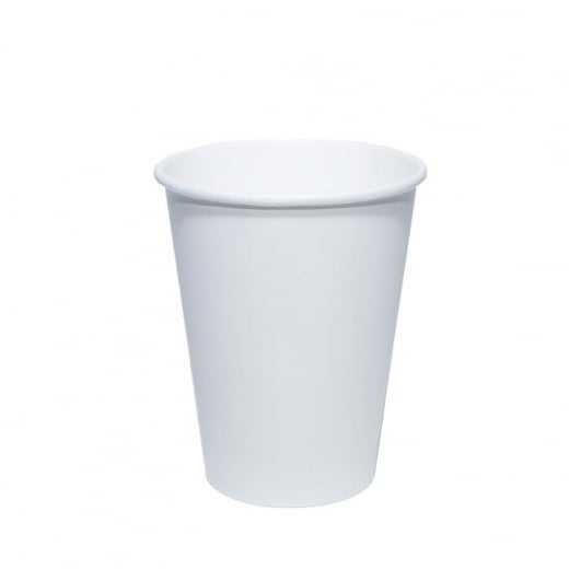      12oz White Paper Cup - Single Wall 