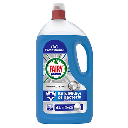 Fairy Professional Antibacterial Washing Up Liquid 4L 